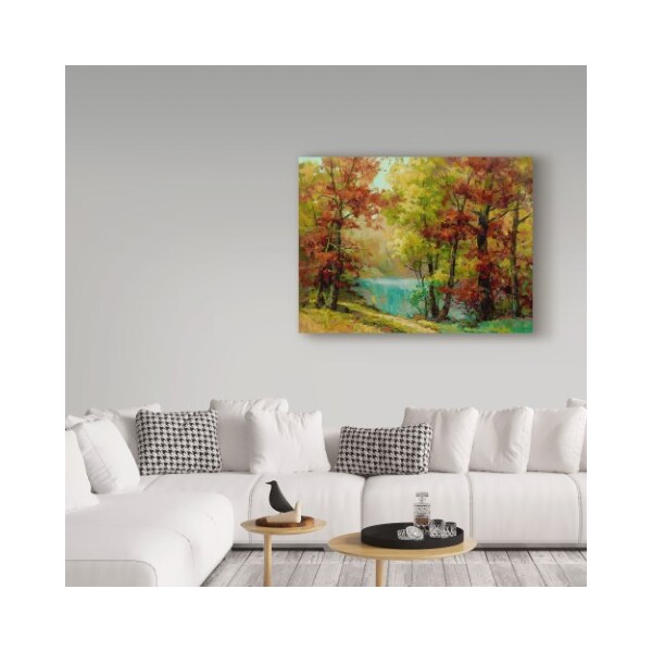 Trademark Fine Art Barbara Mock ' Serene Retreat' Canvas Art, 18x24 - ALI39095-C1824GG