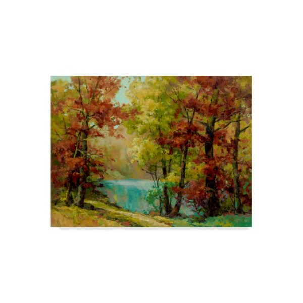Trademark Fine Art Barbara Mock ' Serene Retreat' Canvas Art, 18x24 - ALI39095-C1824GG