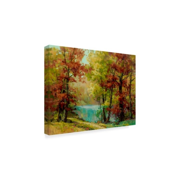 Trademark Fine Art Barbara Mock ' Serene Retreat' Canvas Art, 18x24 - ALI39095-C1824GG