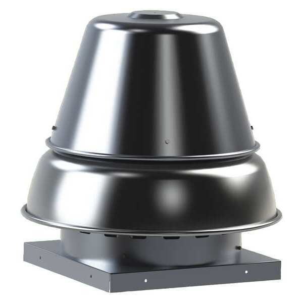 Soler & Palau Downblast Exhaust Fan, 1/4Hp, 1Ph, 1075rpm - SDBD14MM1AS