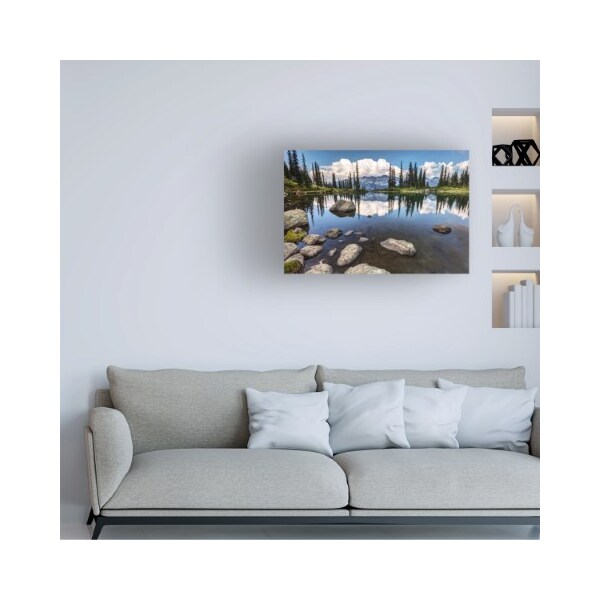 Trademark Fine Art Pierre Leclerc 'Whistler Harmony' Canvas Art, 16x24 - PL00491-C1624GG