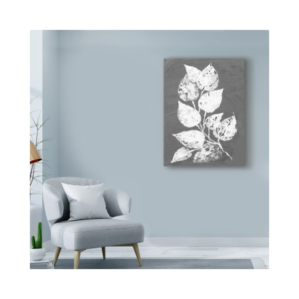 Trademark Fine Art Alicia Ludwig 'Frosty Philodendron Ii' Canvas Art, 18x24 - WAG01733-C1824GG