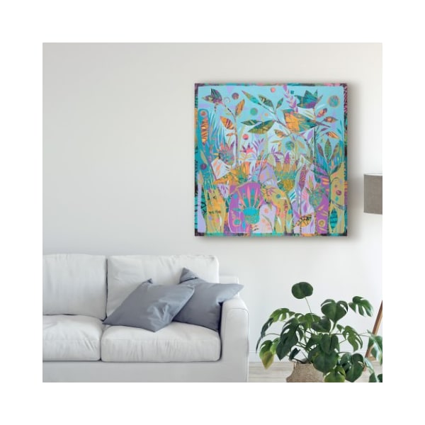 Trademark Fine Art Sue Davis 'Sing Your Song' Canvas Art, 24x24 - ALI44135-C2424GG