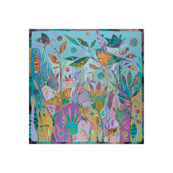 Trademark Fine Art Sue Davis 'Sing Your Song' Canvas Art, 24x24 - ALI44135-C2424GG