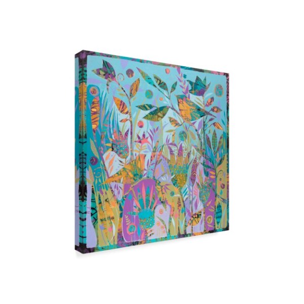 Trademark Fine Art Sue Davis 'Sing Your Song' Canvas Art, 24x24 - ALI44135-C2424GG