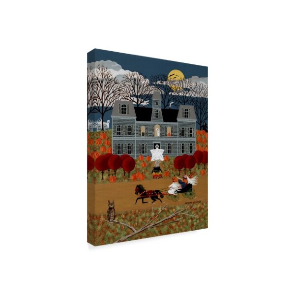 Trademark Fine Art Anthony Kleem 'Halloween Ghost' Canvas Art, 24x32 - ALI38422-C2432GG