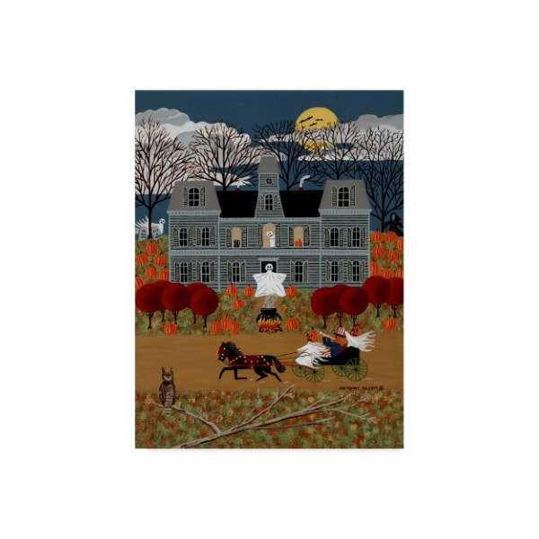 Trademark Fine Art Anthony Kleem 'Halloween Ghost' Canvas Art, 24x32 - ALI38422-C2432GG
