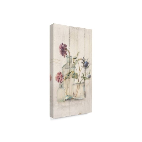 Trademark Fine Art Cheri Blum 'Blossoms on Birch II Panel' Canvas Art, 24x47 - WAP02725-C2447GG