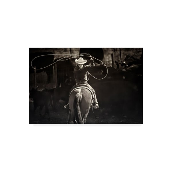 Trademark Fine Art Lisa Dearing 'American Cowgirl' Canvas Art, 30x47 - IC00428-C3047GG