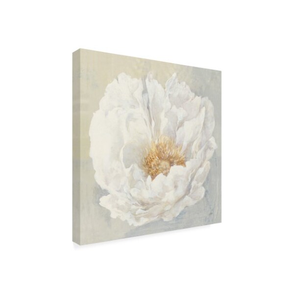 Trademark Fine Art Julia Purinton 'Serene Peony' Canvas Art, 35x35 - WAP09890-C3535GG