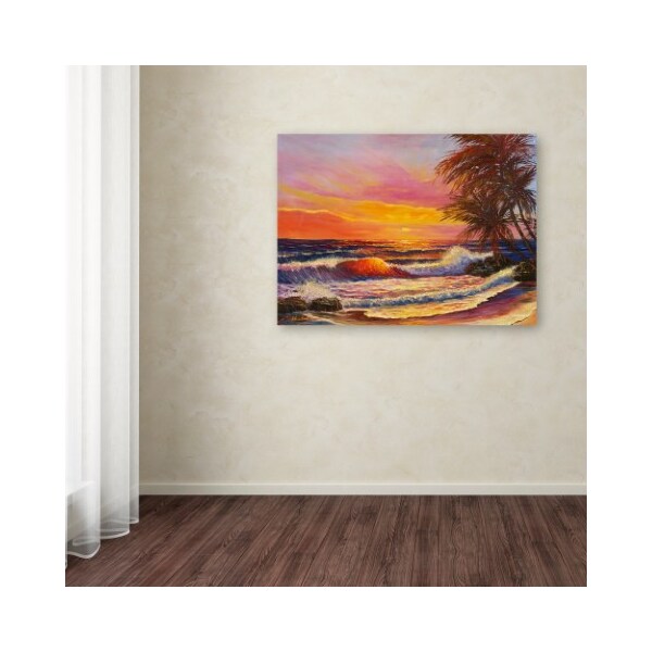 Trademark Fine Art Manor Shadian 'Hawaiian Glow' Canvas Art, 35x47 - MA0822-C3547GG