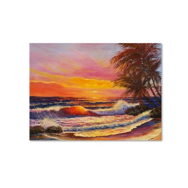 Trademark Fine Art Manor Shadian 'Hawaiian Glow' Canvas Art, 35x47 - MA0822-C3547GG
