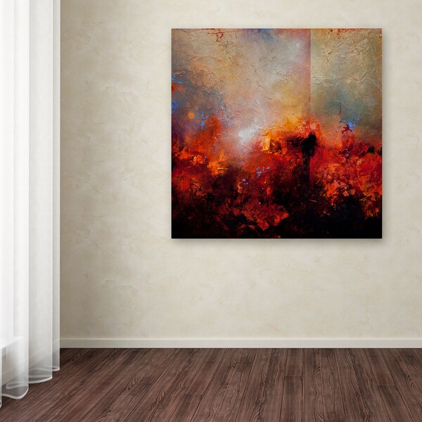 Trademark Fine Art Cody Hooper 'Red Earth' Canvas Art, 35x35 - ALI0278-C3535GG