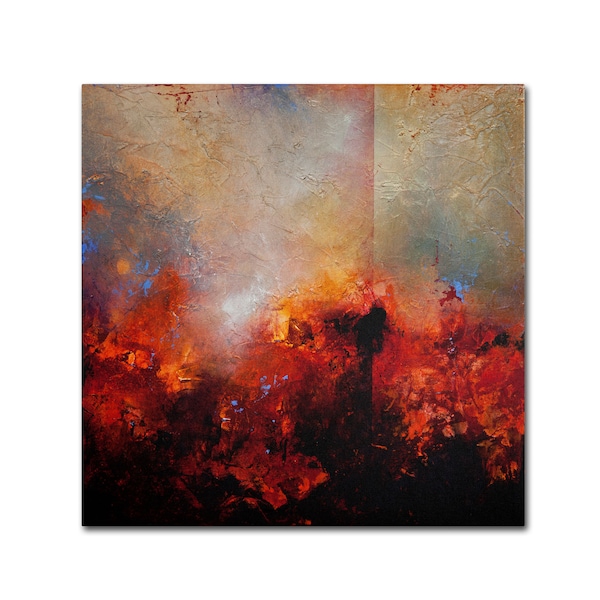Trademark Fine Art Cody Hooper 'Red Earth' Canvas Art, 35x35 - ALI0278-C3535GG