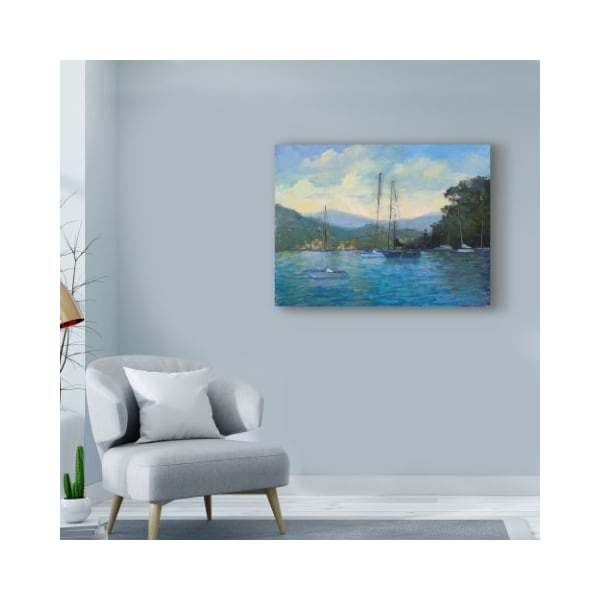 Trademark Fine Art Mary Jean Weber 'Portofino Bay' Canvas Art, 14x19 - WAG02187-C1419GG