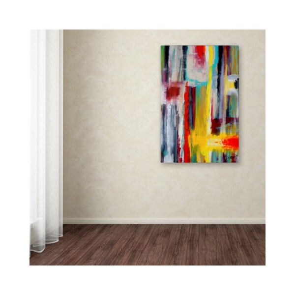 Trademark Fine Art Sylvie Demers 'Terres Communes' Canvas Art, 16x24 - ALI15238-C1624GG