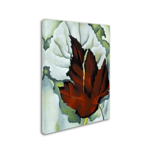Trademark Fine Art Georgia O'Keefe 'Pattern of Leaves' Canvas Art, 18x24 - ALI10076-C1824GG