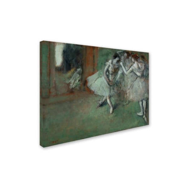 Trademark Fine Art Degas 'A Group Of Dancers' Canvas Art, 18x24 - AA00254-C1824GG