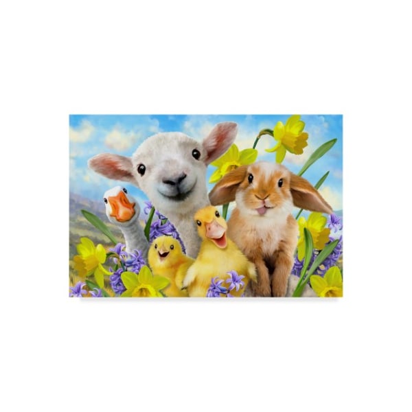 Trademark Fine Art Howard Robinson 'Springtime Color' Canvas Art, 22x32 - ALI24010-C2232GG