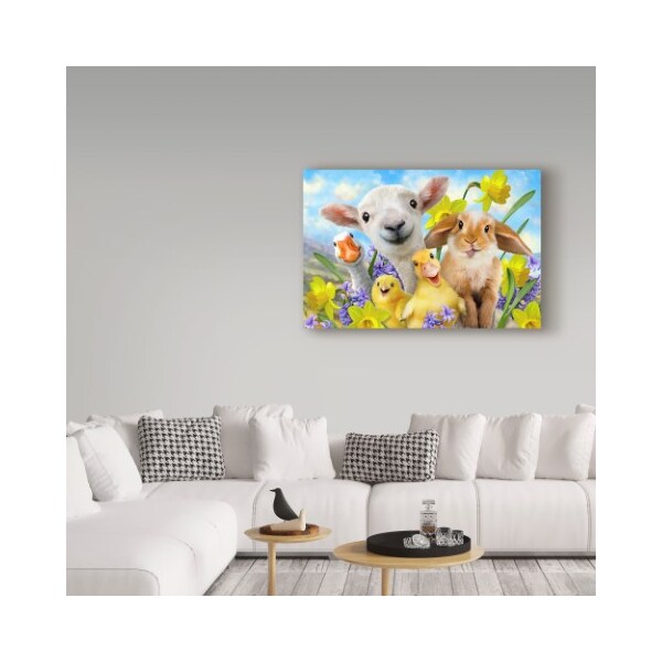 Trademark Fine Art Howard Robinson 'Springtime Color' Canvas Art, 22x32 - ALI24010-C2232GG