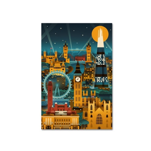 Trademark Fine Art Lantern Press 'Travel 131' Canvas Art, 22x32 - ALI09918-C2232GG