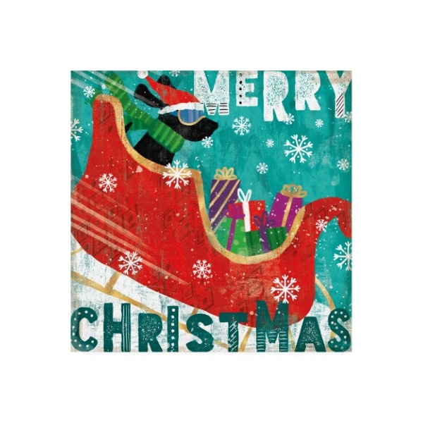 Trademark Fine Art Veronique Charron 'Merry Making III' Canvas Art, 24x24 - WAP11562-C2424GG