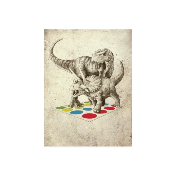 Trademark Fine Art Michael Buxton 'The Ultimate Battle' Canvas Art, 24x32 - IC00319-C2432GG