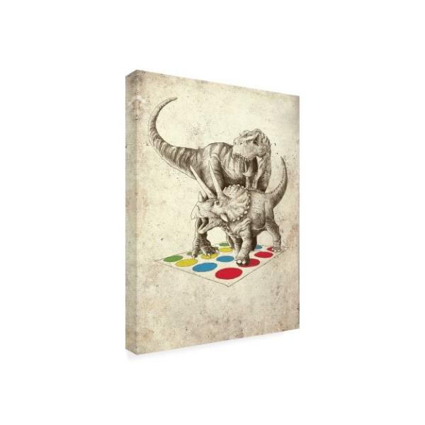 Trademark Fine Art Michael Buxton 'The Ultimate Battle' Canvas Art, 24x32 - IC00319-C2432GG
