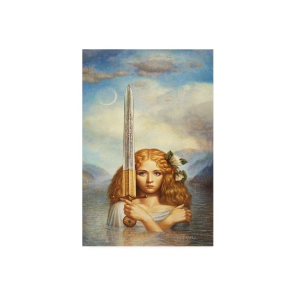 Trademark Fine Art Dan Craig 'Lady Of The Lake Emerging' Canvas Art, 30x47 - ALI46615-C3047GG