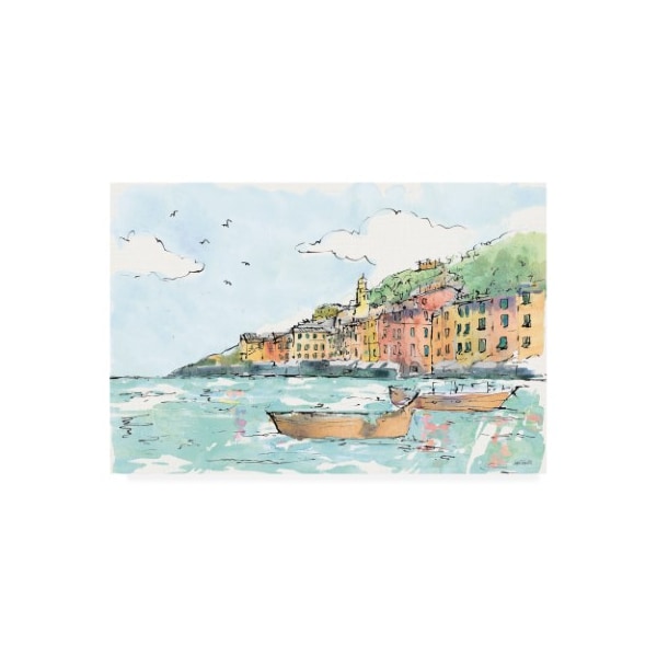 Trademark Fine Art Anne Tavoletti 'Portofino I' Canvas Art, 30x47 - WAP12228-C3047GG