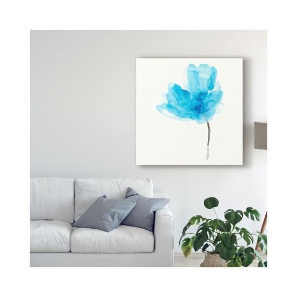 Trademark Fine Art June Erica Vess 'Expressive Blooms V' Canvas Art, 14x14 - WAG06157-C1414GG