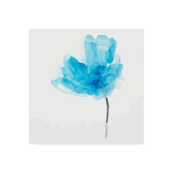 Trademark Fine Art June Erica Vess 'Expressive Blooms V' Canvas Art, 14x14 - WAG06157-C1414GG