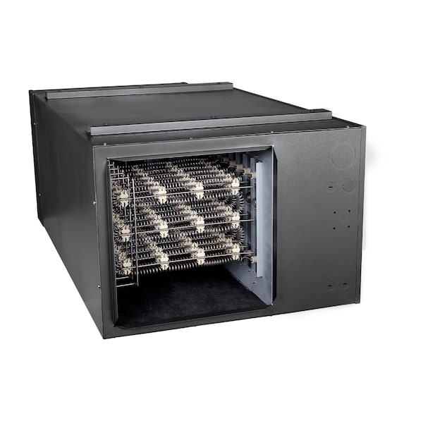 King Electric Mau 208V, 8Kw, 1Ph, 1/3Hp Ecm Mtr, Ssr, Stat, Duct Snsr, Fan, Lockout, Exh Fan, Damper - MAU2008-1-ECM-SSR