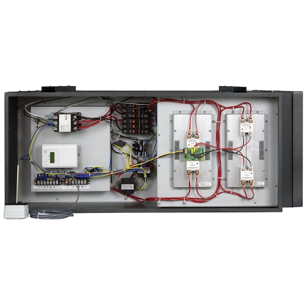 King Electric Mau 240V, 5Kw, 3Ph, 1/3Hp Ecm Mtr, Ssr, Stat, Duct Snsr, Fan, Lockout, Exh Fan, Damper - MAU2405-3-ECM-SSR
