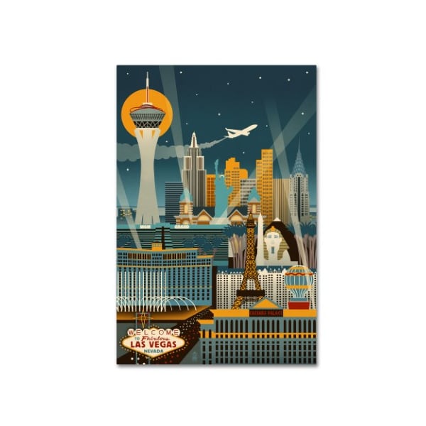 Trademark Fine Art Lantern Press 'Travel 132' Canvas Art, 16x24 - ALI09924-C1624GG