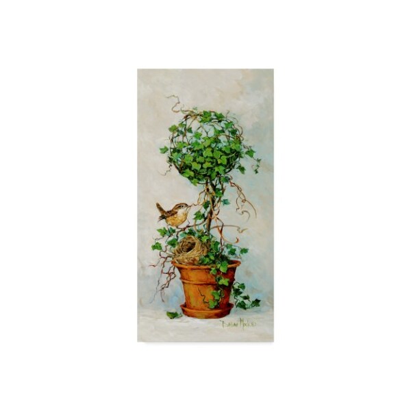 Trademark Fine Art Barbara Mock ' Spring Nesting 2' Canvas Art, 16x32 - ALI39151-C1632GG