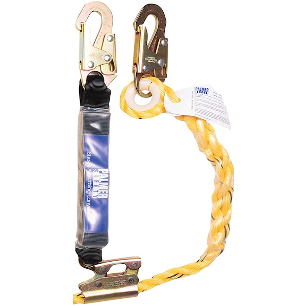 Palmer Safety Roofing Bucket Kit Full-Body Harness, 50Ft Vertical Rope & Anchor - V5501