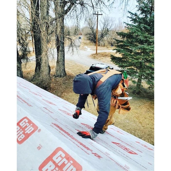 Basf Grip-Rite ShingleLayment 15-Pro 4 ft. W X 250 ft. L Polypropylene Smooth Rolled Roofing Paper - SL154250GRP