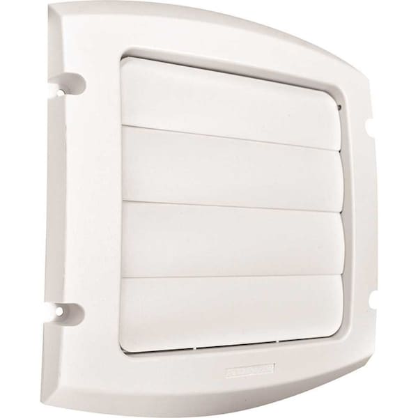 National Brand 6 in. Provent Replacement Exhaust Cap Grille in White - LC6WX