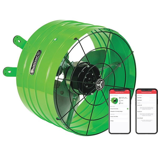 Quietcool QUIETCOOL Steel 9.75"H 16.5"W Exhst Fan - AFG SMT ES-3.0