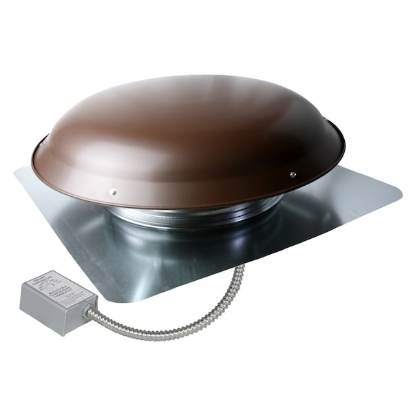 Maxx Air 4000 Series 1,600 CFM Roof Mount Power Attic Ventilator in Brown - CX4000AMBRUPS