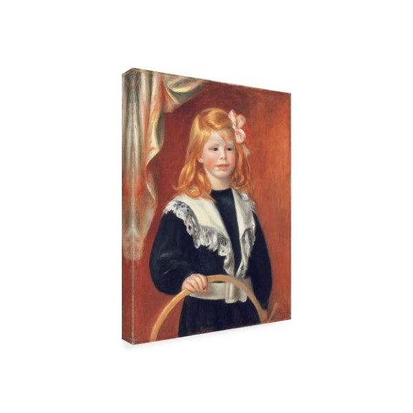 Trademark Fine Art Pierre Auguste Renoir 'Portrait de Jean Renoir' Canvas Art, 24x32 - BL02599-C2432GG