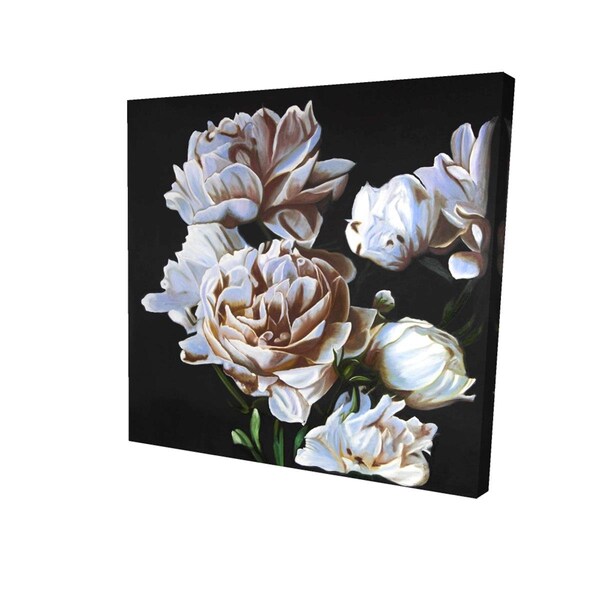 Fondo 16 x 16 in. Peonies-Print on Canvas - FO2789113