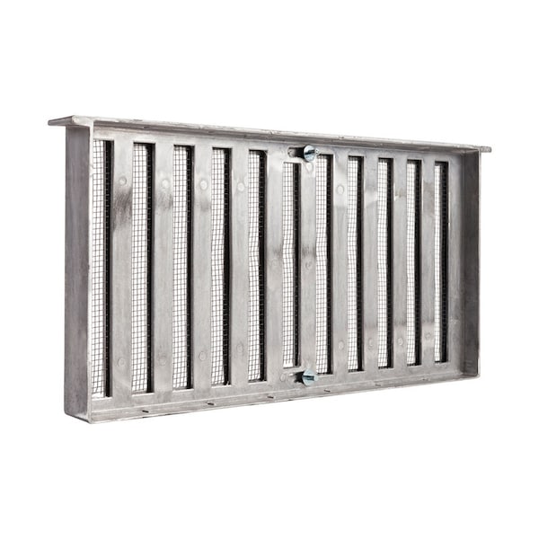 Gaf Master Flow 8 in. H X 16 in. W Mill Aluminum Foundation Vent - 500