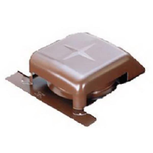 House RVG40080 8 in. Slant Galvanized Roof Vent Brown - HO573959