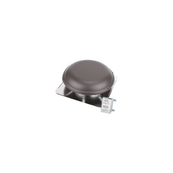 Air Vent Roof-Mount Power Attic Ventilator, Brown, 1650-Sq. Ft. - 53827