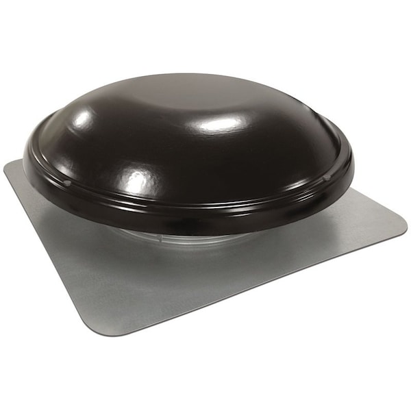 Master Flow Master Flow ERV5BL Power Attic Vent, 1250 cfm, 600 sq-in Net Free Ventilating Area, Steel, Black - ERV5BL