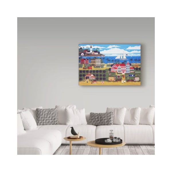 Trademark Fine Art Anthony Kleem 'Key West Beach' Canvas Art, 12x19 - ALI38333-C1219GG