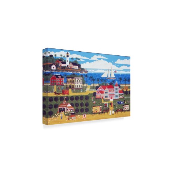 Trademark Fine Art Anthony Kleem 'Key West Beach' Canvas Art, 12x19 - ALI38333-C1219GG