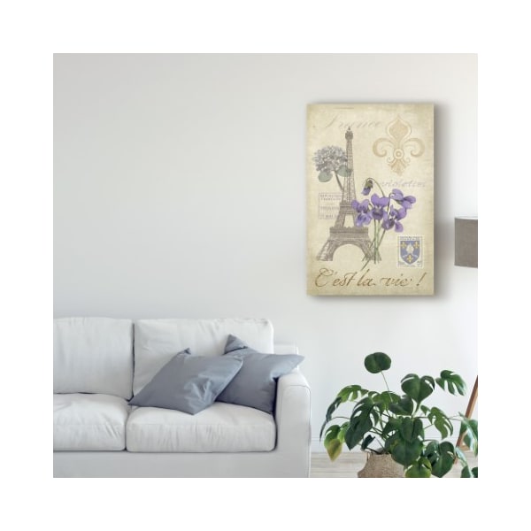 Trademark Fine Art Jade Reynolds 'Paris Tour I' Canvas Art, 30x47 - WAG04709-C3047GG
